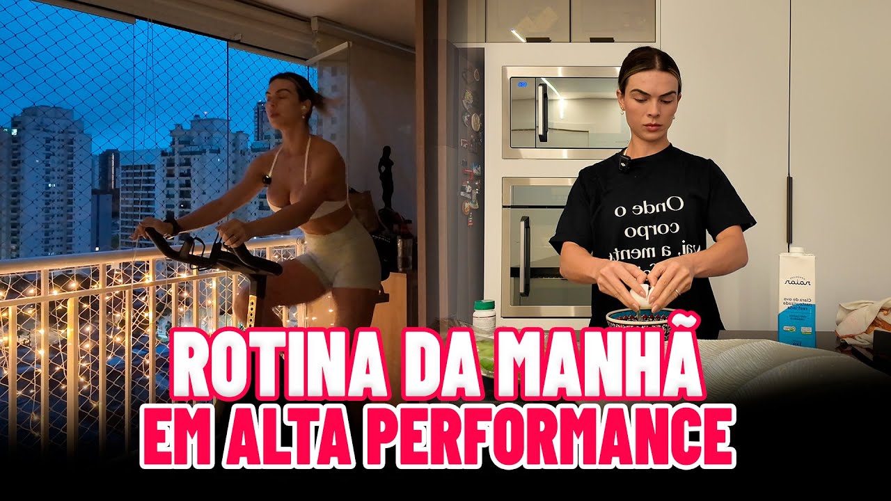 ROTINA DA MANHÃ DE UMA ATLETA DE FISICULTURISMO | ALTA PERFORMANCE