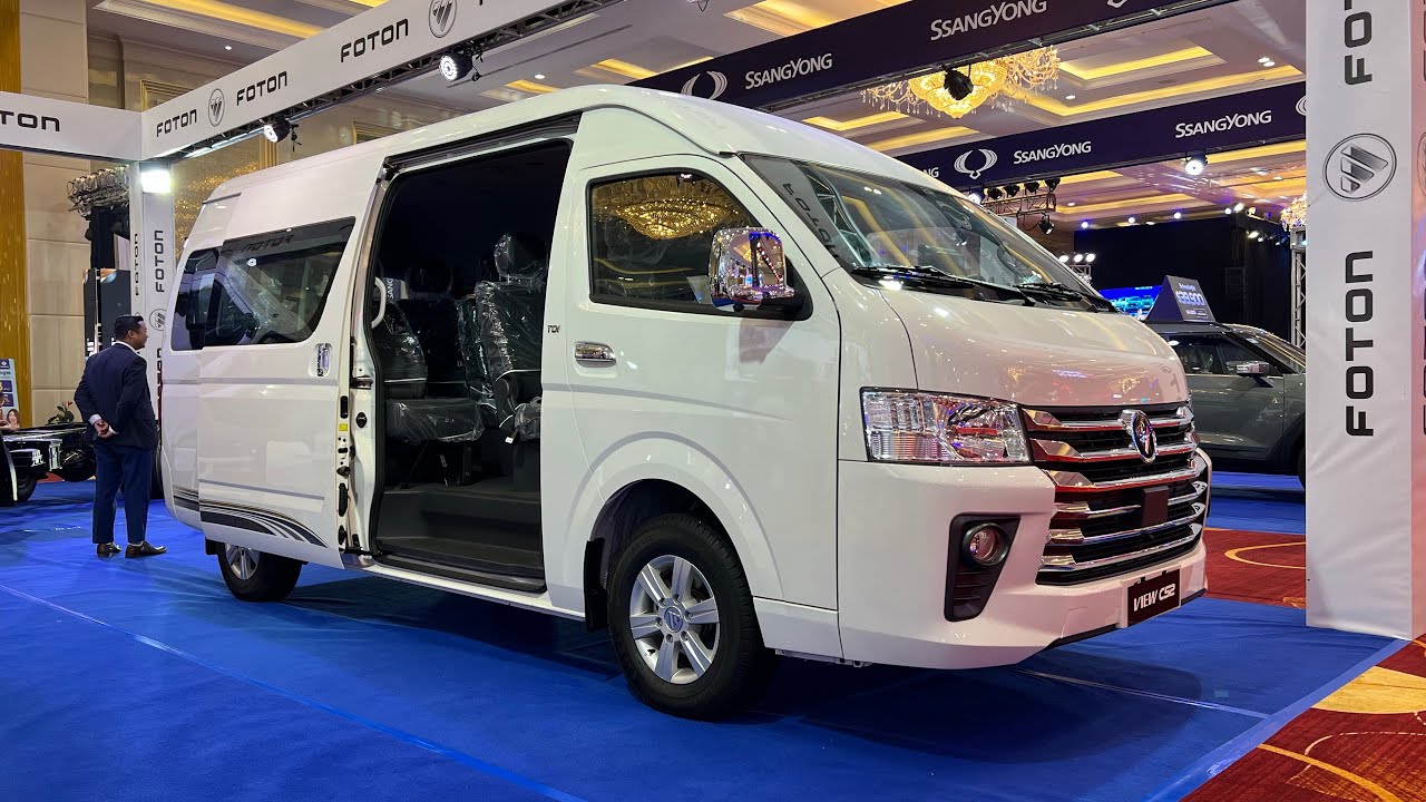 New FOTON 2025 #views CS2 Van Exterior & Interior | 16 seater Options White Color