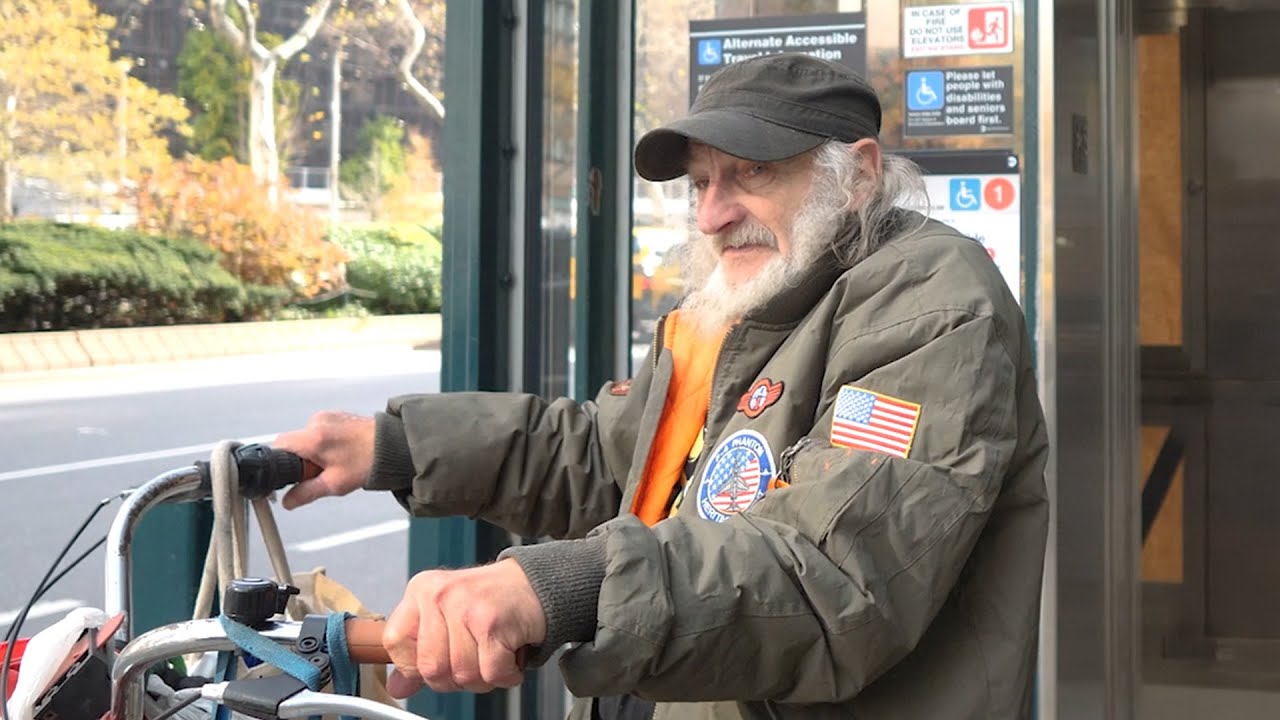 A Day Following Hollywood's Most Famous Extra in NYC