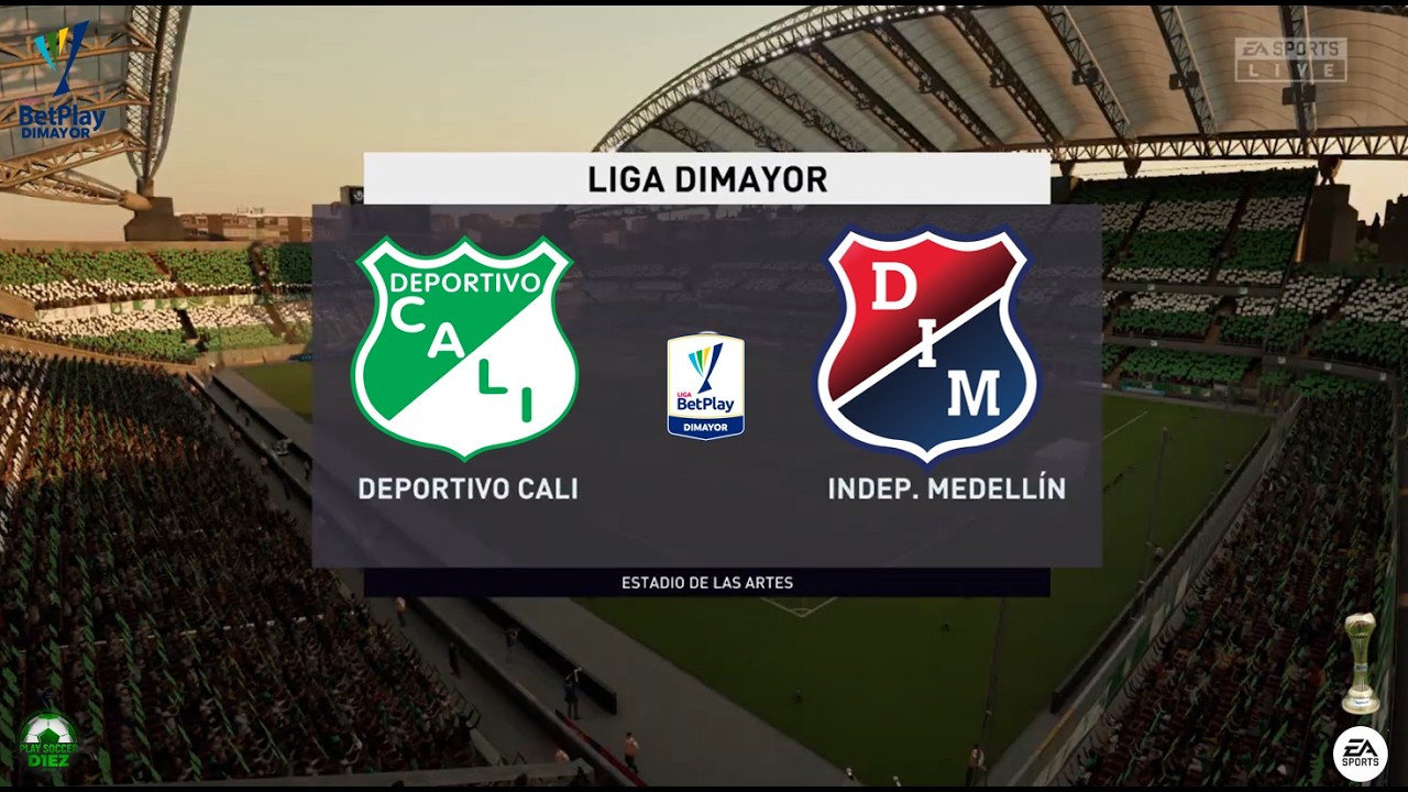 CALI vs MEDELLIN | LIGA BetPlay | EA Sports | PSD1EZ