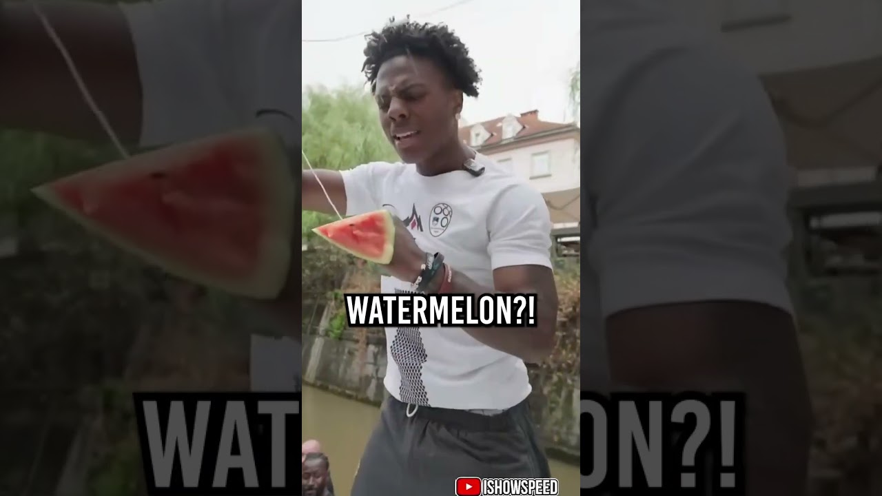 Bro tried to Catch Speed with Watermelon 🍉😭