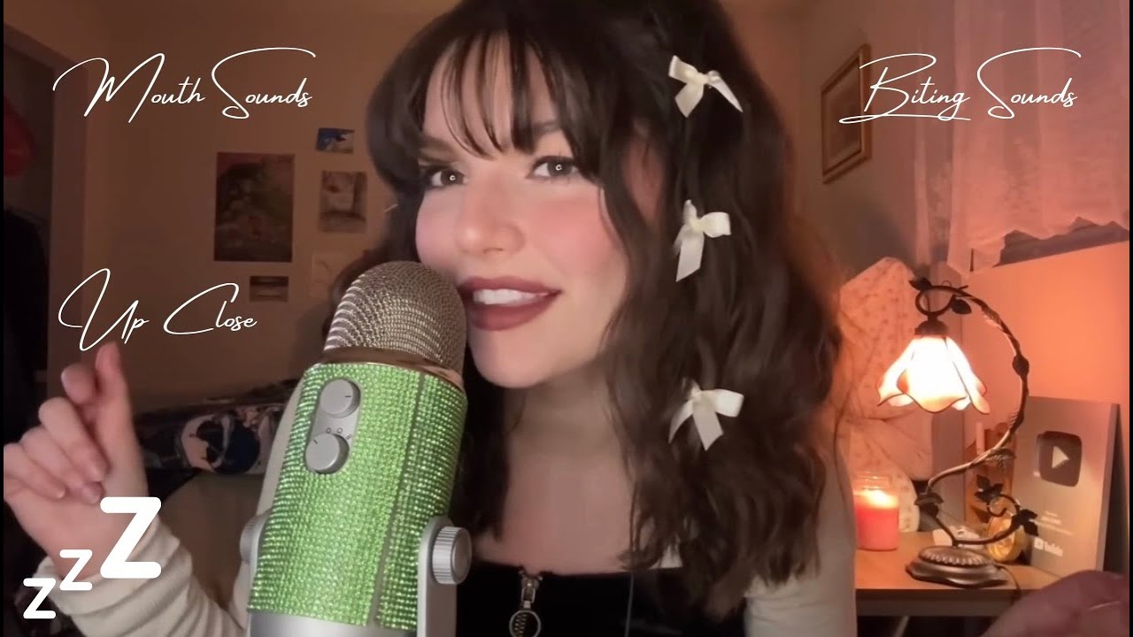 Jules ASMR Biting Sounds Compilation | Wet & Dry Mouth Sounds, Up Close, Minecraft Eating Sound