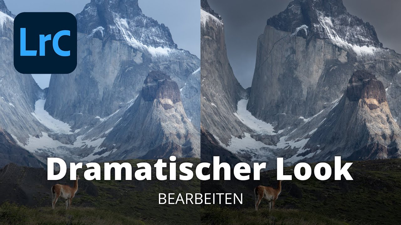 Landschaftsfotos DUNKEL & DRAMATISCH bearbeiten in  Lightroom!