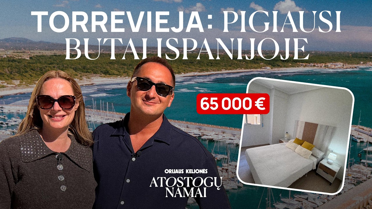 Orijaus kelionės: atostogų namai. 1 laida. Torrevieja - pigiausi butai Ispanijos pakrantėje