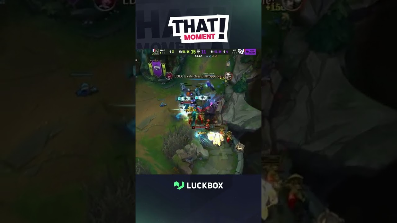 Karmine Corp Absolutely Destroys LDLC #ThatMoment #LeagueofLegends #Luckbox #LoL #Azir #EUMasters