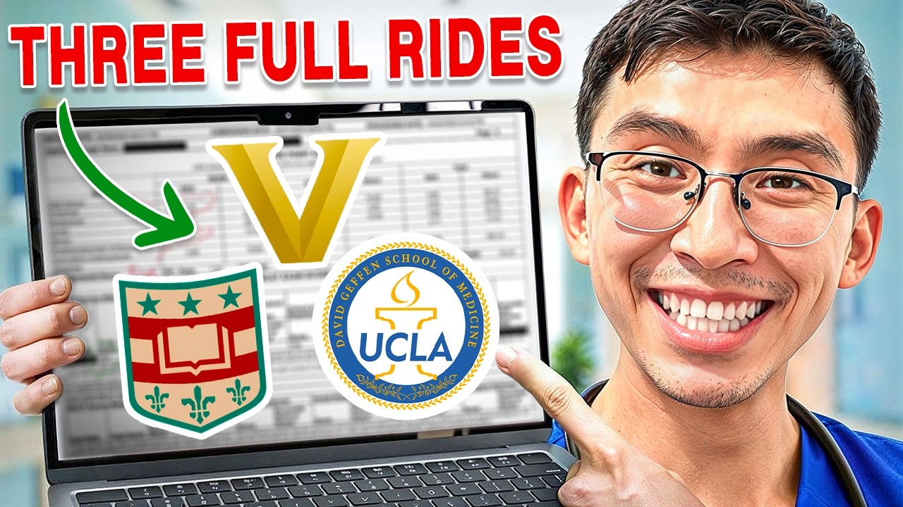 0.3% Acceptance - How He Got a Full Ride to UCLA Medical School (Full AMCAS Application Breakdown)