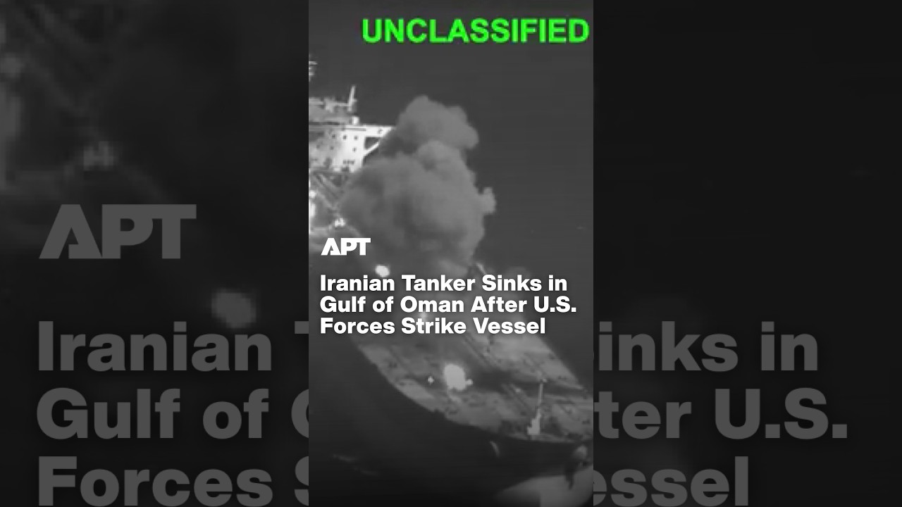 Tanker Sinks in Gulf of Oman Following US-Iran Missile Escalation | APT