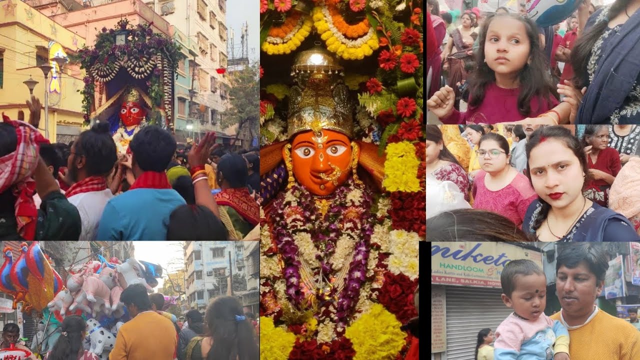 QUEEN Of SALKIA BORO MAA 👑👑 🙏🙏 SITLA PUJA MAHA UTSAV . #trending #viral 