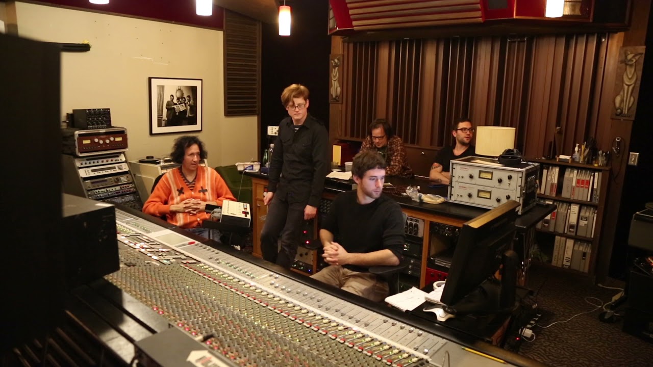 RED MARTIAN recording UNDERTOW with Gordon Raphael