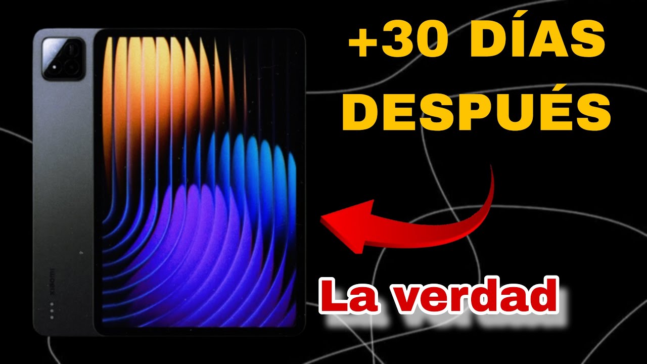 Xiaomi Pad 7: 30 días después ¿Vale la pena para jugar?🤔