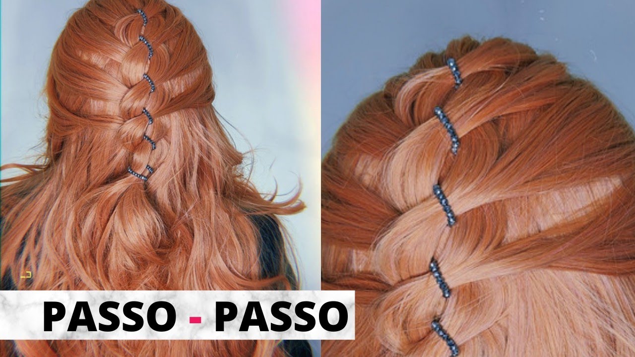 Tutorial trança de 4 pontas - Gabriela Megan