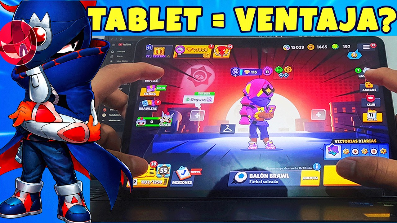 Планшет Xiaomi Pad 7 &mdash; это БОГ? ВИДЕО С РУКИ / 3 ПАЛЬЦА Тара +1100 кубков Brawl Stars