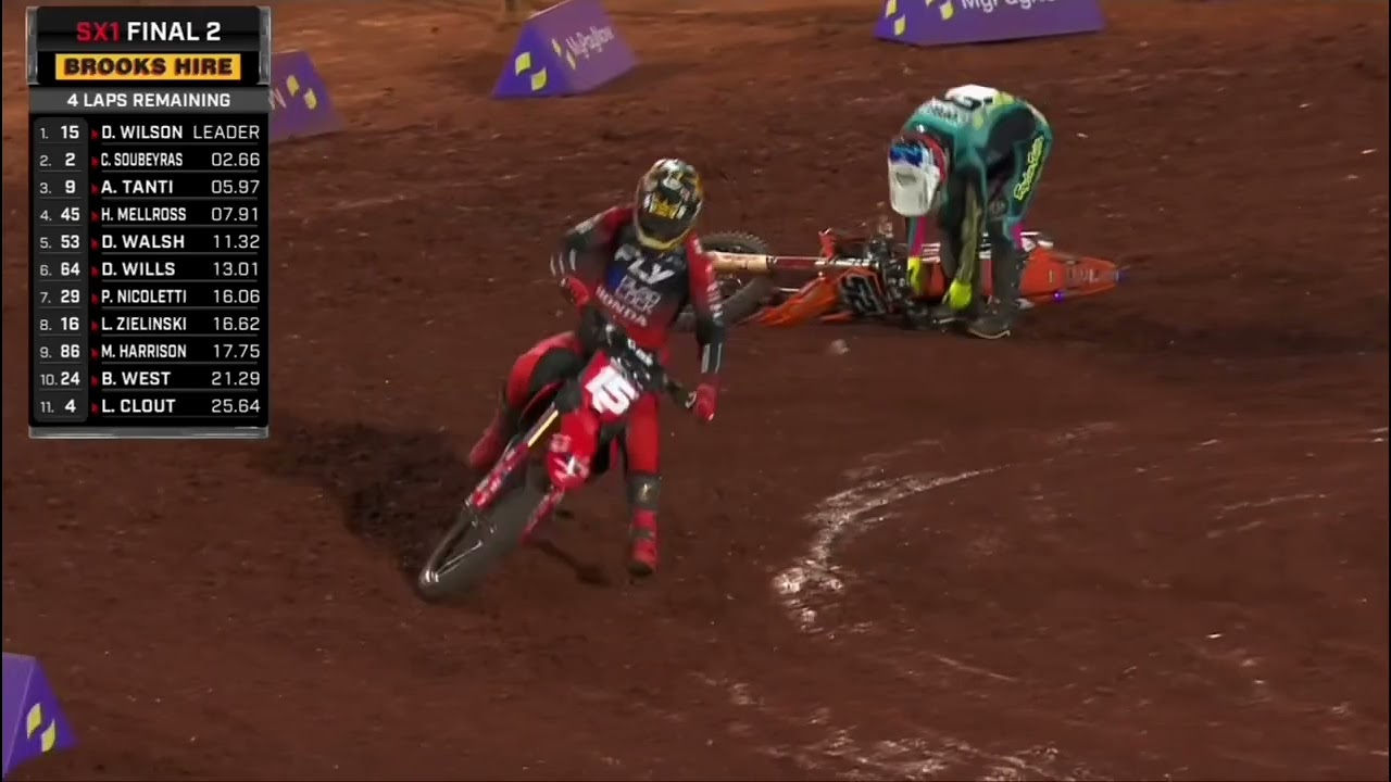 2025 AusX Supercross Round 2 SX1 Main Event 2