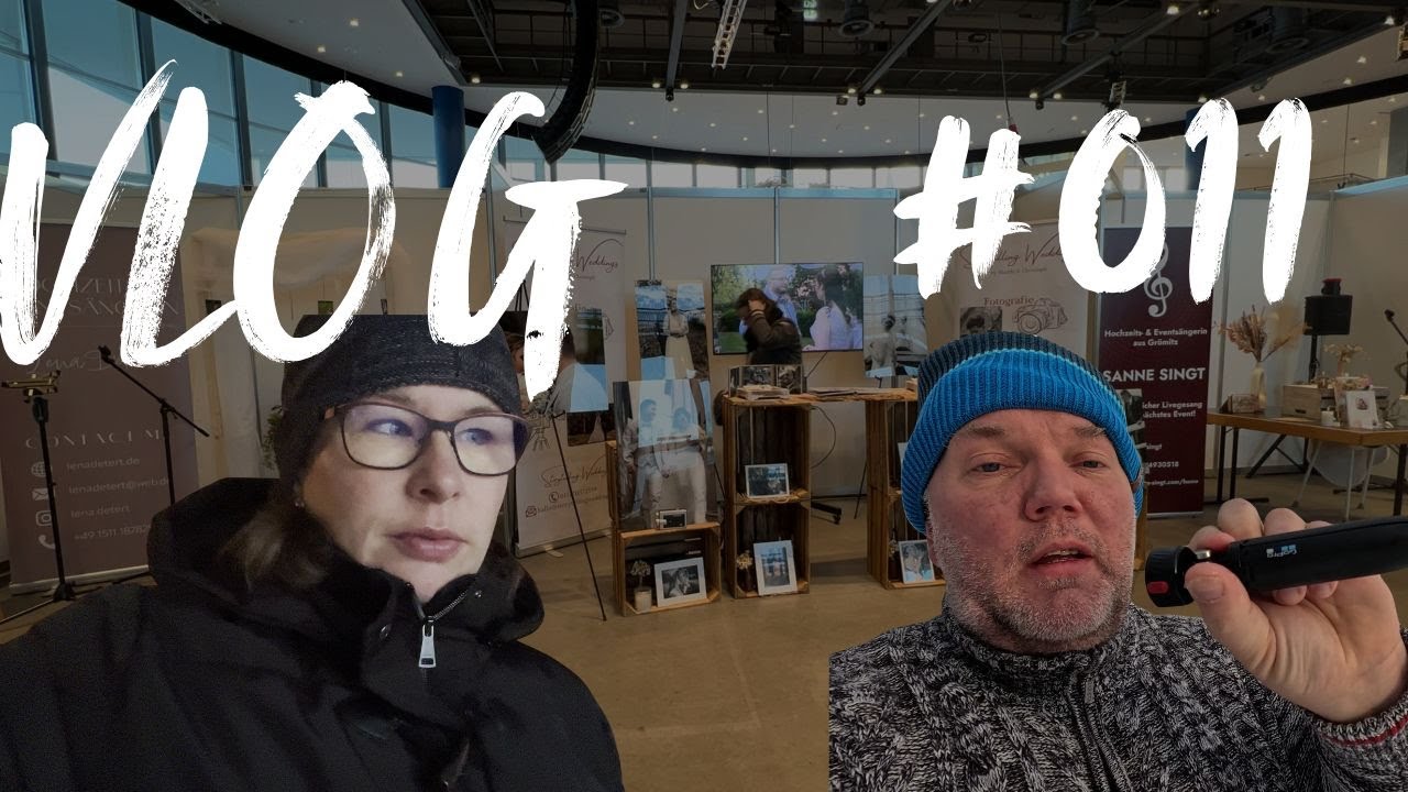 Daily Vlog #011 | Filmset im Schnee & Messetag allein