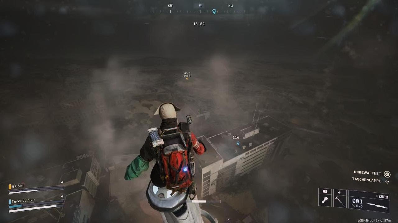 Mein Flug zur Raider-Luke
