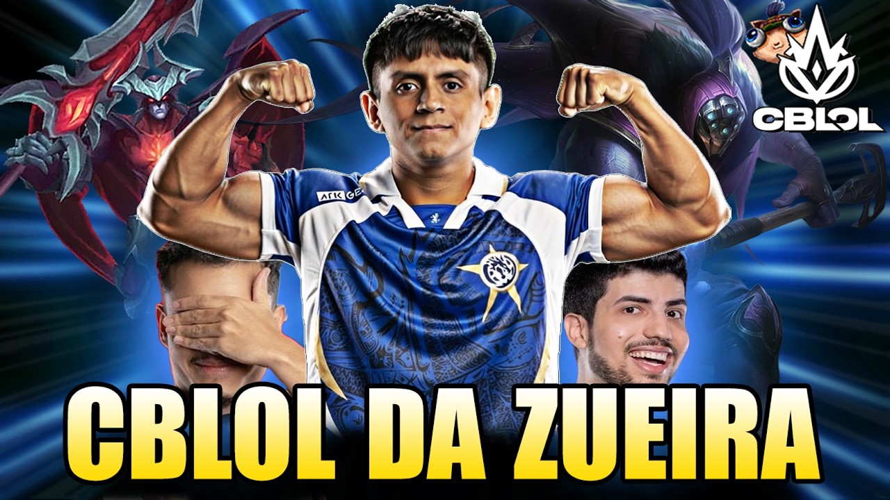 PAIN vs LEV: A SÉRIE que QUEBROU o LEAGUE OF LEGENDS - CBLOL DA ZUEIRA