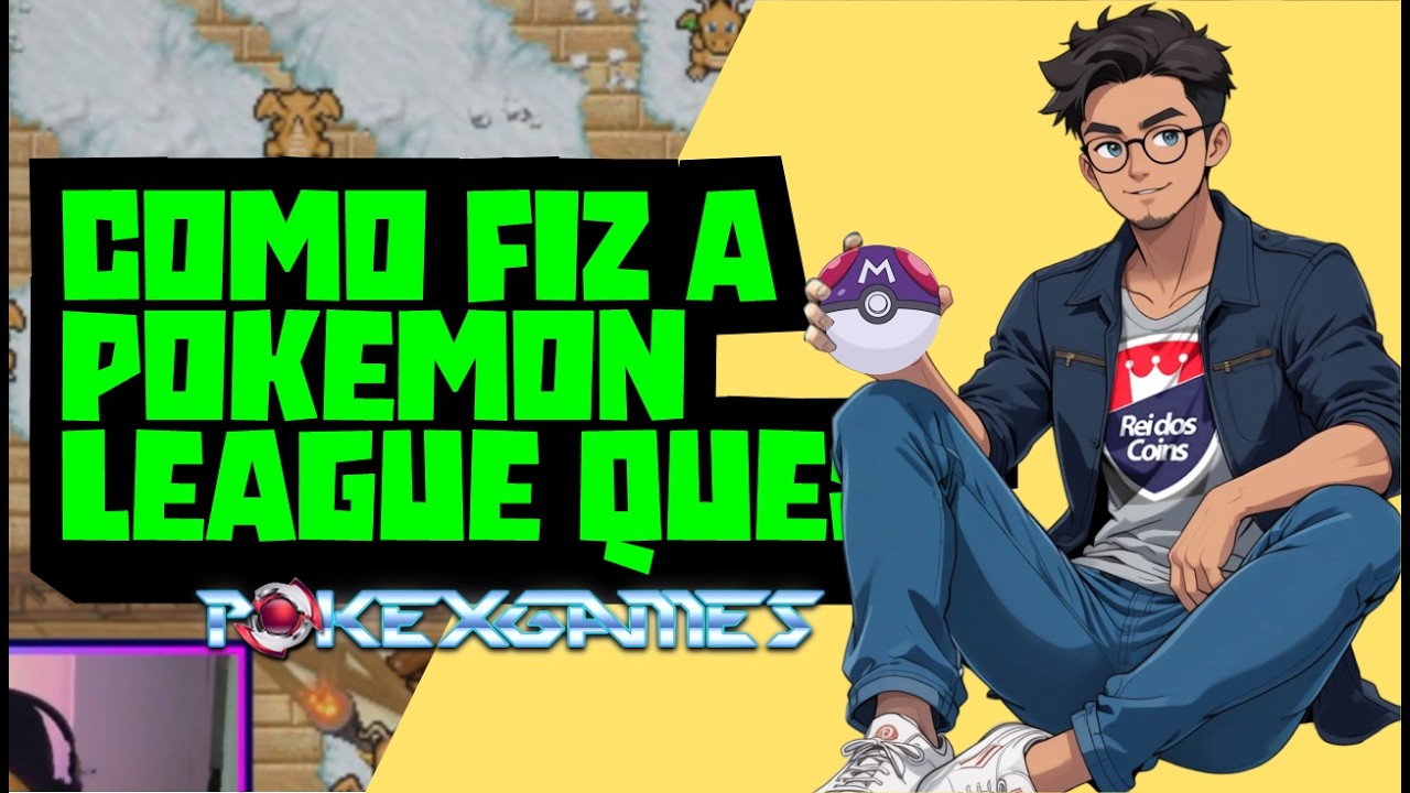 FIZEMOS A POKÉMON LEAGUE NO LVL 176!