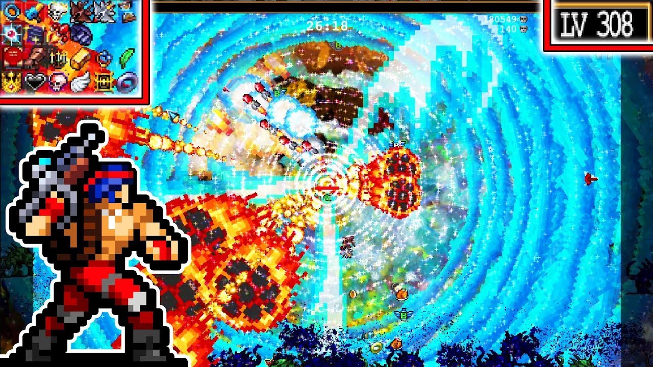 Lance Bean is utterly BROKEN with 10 Weapons | Vampire Survivors Operation Guns