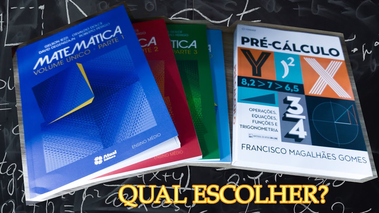Matemática de ensino médio ou pré-cálculo? [Comparação de livros]