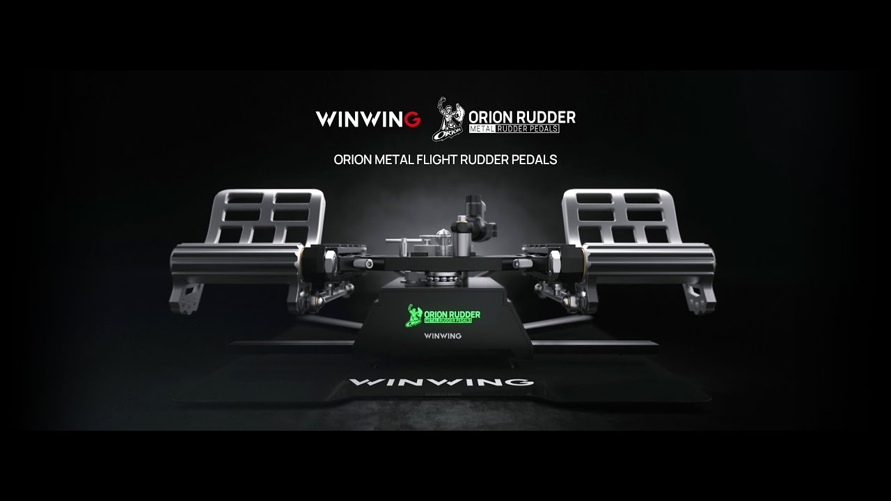 WinWing Orion Metal Flight Rudder Pedals *REVIEW*