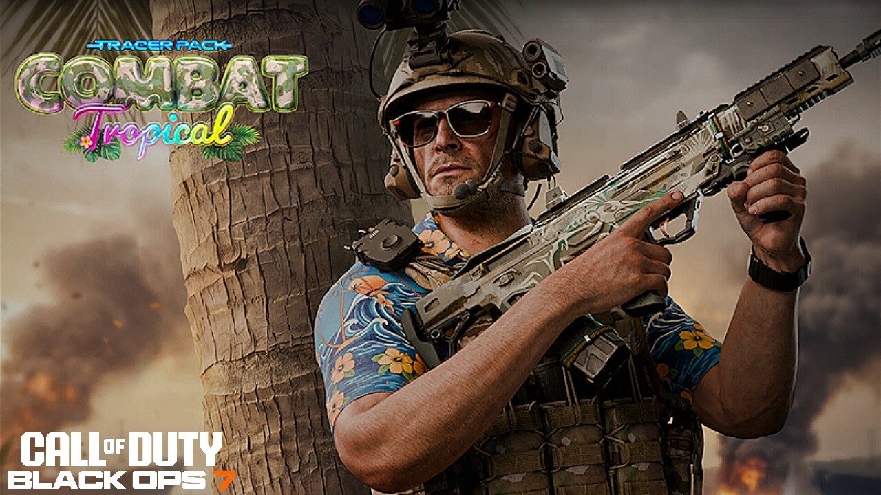 Black Ops 7: новый набор трассеров Combat Tropical Bundle