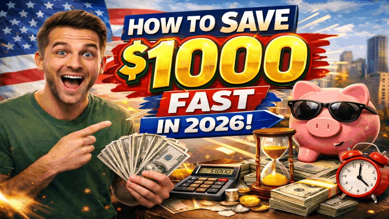 «Как быстро накопить 1000 долларов в 2026 году».