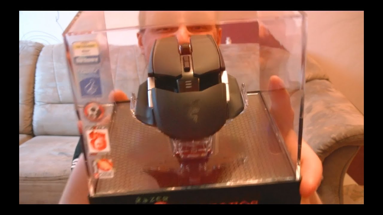 Quick Unboxing - Laserowa Mysz dla Gracza RAZER OUROBOROS 8200 dpi | 12.2015 - McSzakalTV