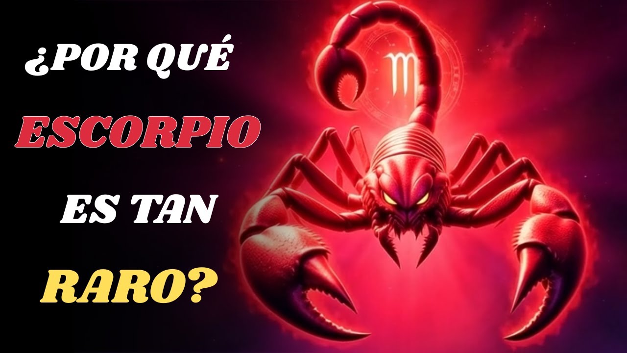 ¿Por qué ESCORPIO es tan raro? (Muy pocos lo entienden) ♏