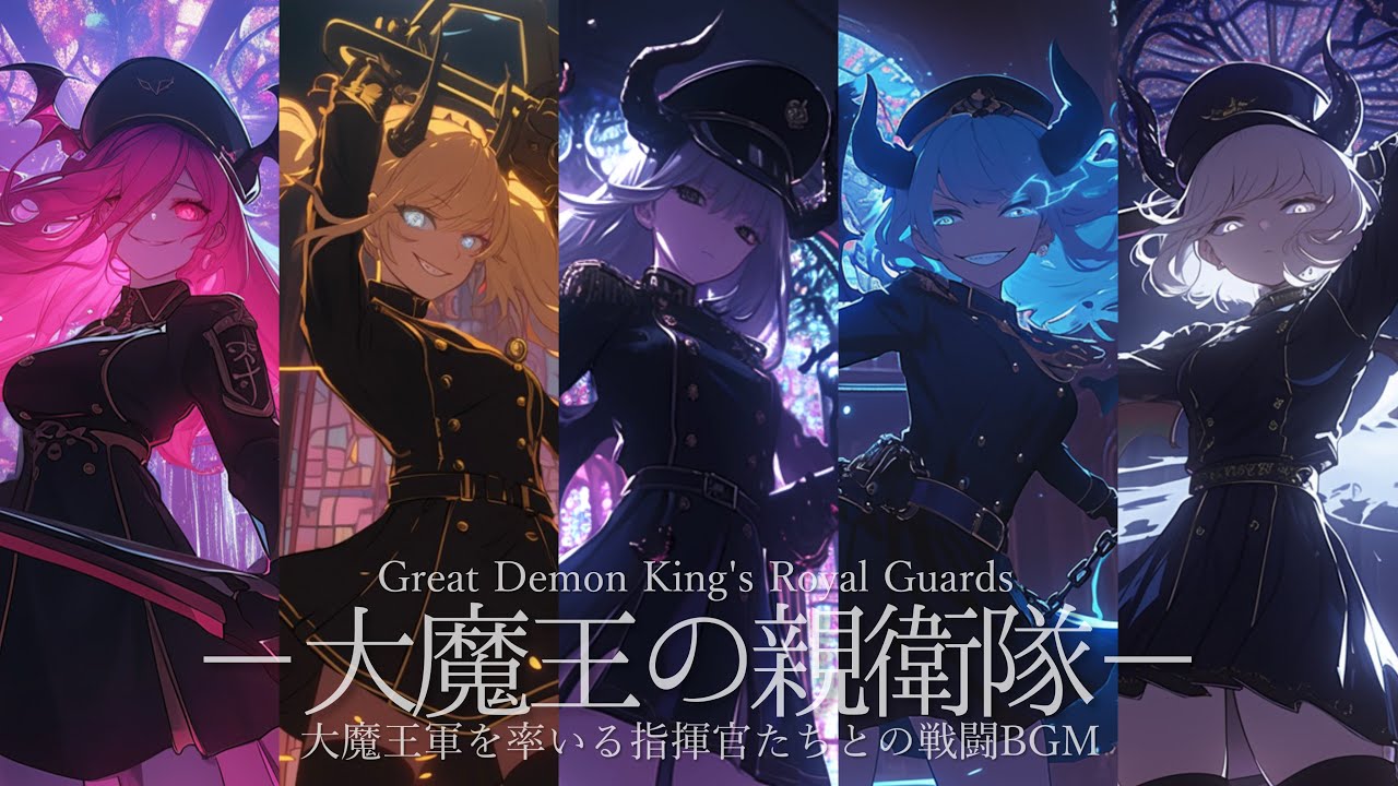 【作業用BGM】一人一人が魔王クラスの力を持つ大魔王の親衛隊たちとの戦闘BGM 『大魔王親衛隊』【ラスボス・戦闘・かっこいい】【フリーBGM】【Epic Battle Music】