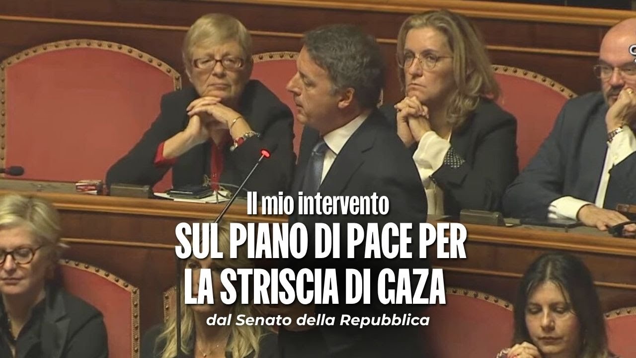 Il mio intervento sul piano di pace per la Striscia di Gaza | 15/10/2025