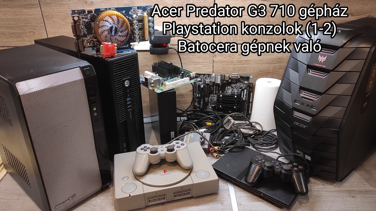 Acer Predator gépház, Playstation konzolok bevetés előtti felmérésen, segítsetek dönteni :)