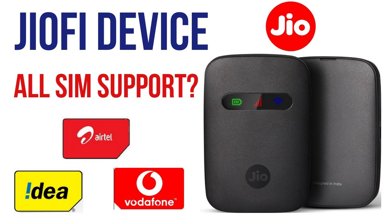 JIOFI – Можем ли мы использовать другую SIM-карту в устройстве JIOFI?