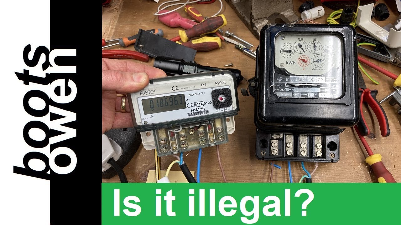 Can I make my electricity meter run backwards? Don't try this at home?