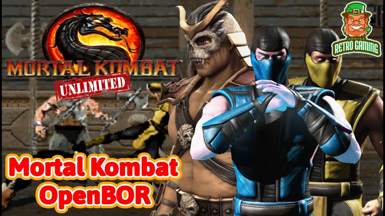 Mortal Kombat Unlimited (OpenBor Gameplay)[60fps]