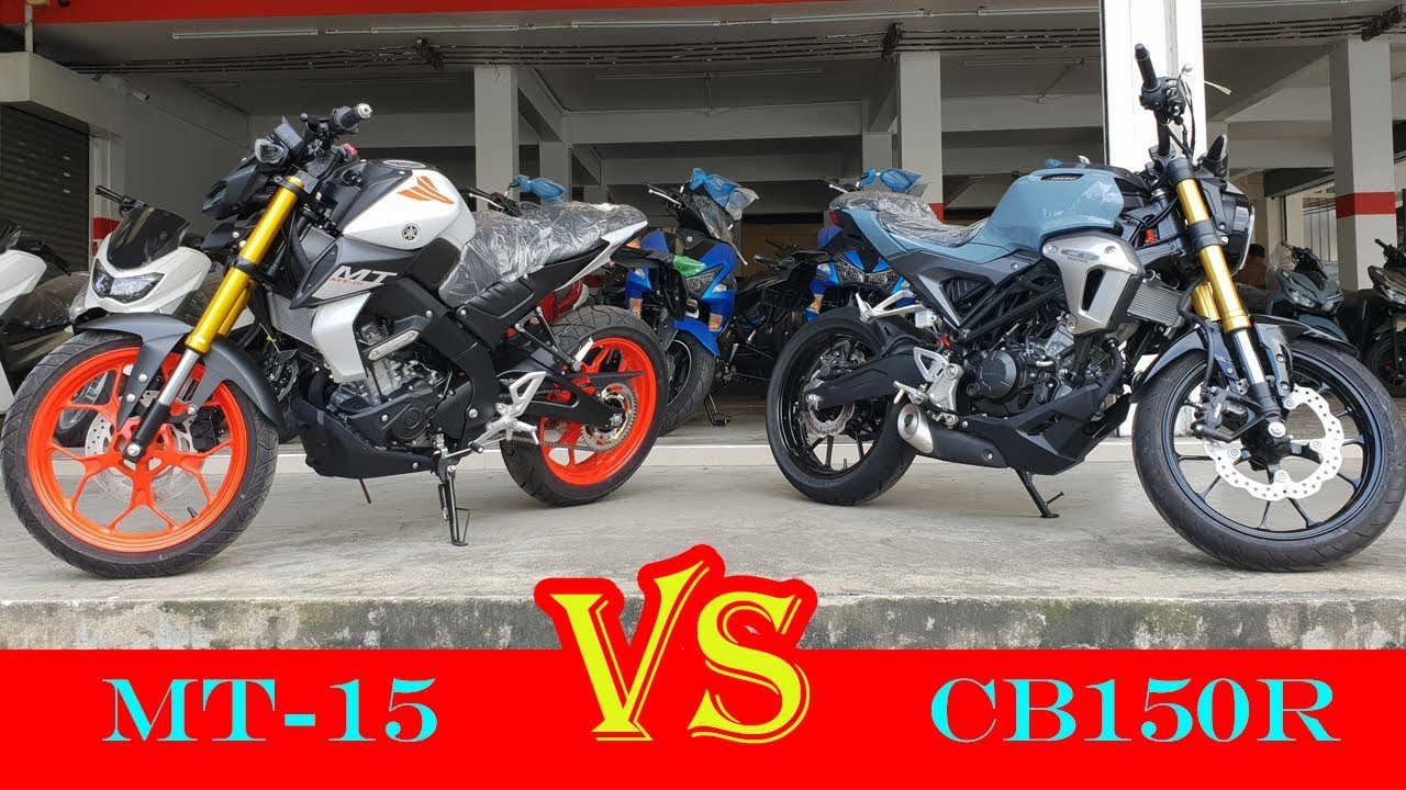 Honda CB150R VS New Yamaha MT15