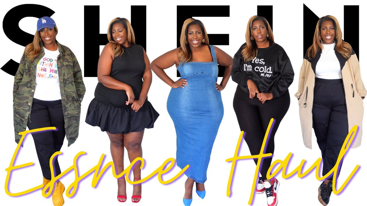 SHEIN ESSNCE CURVE МАГАЗИН ПРИМЕРОЧНАЯ ДОСТАВКА | 1X-4X | PRETTYNICI