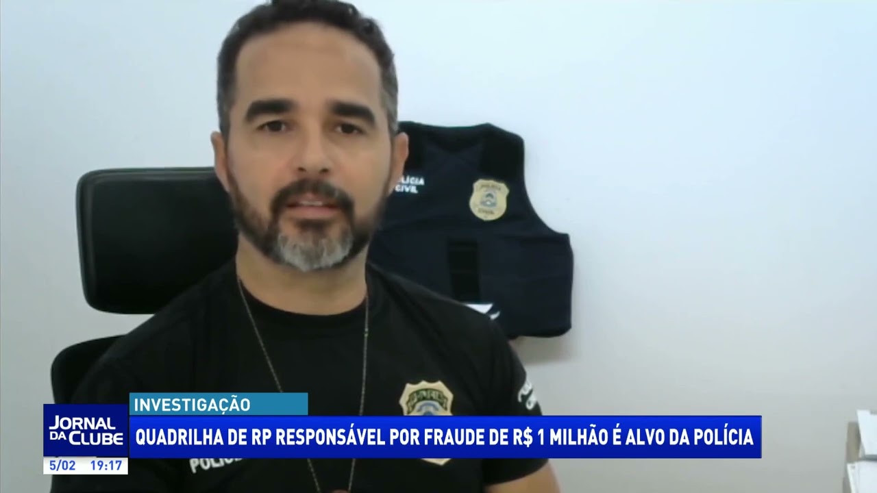 Polícia desarticula quadrilha responsável por fraude - Jornal da Clube 2ª Edição (05/02/2026)