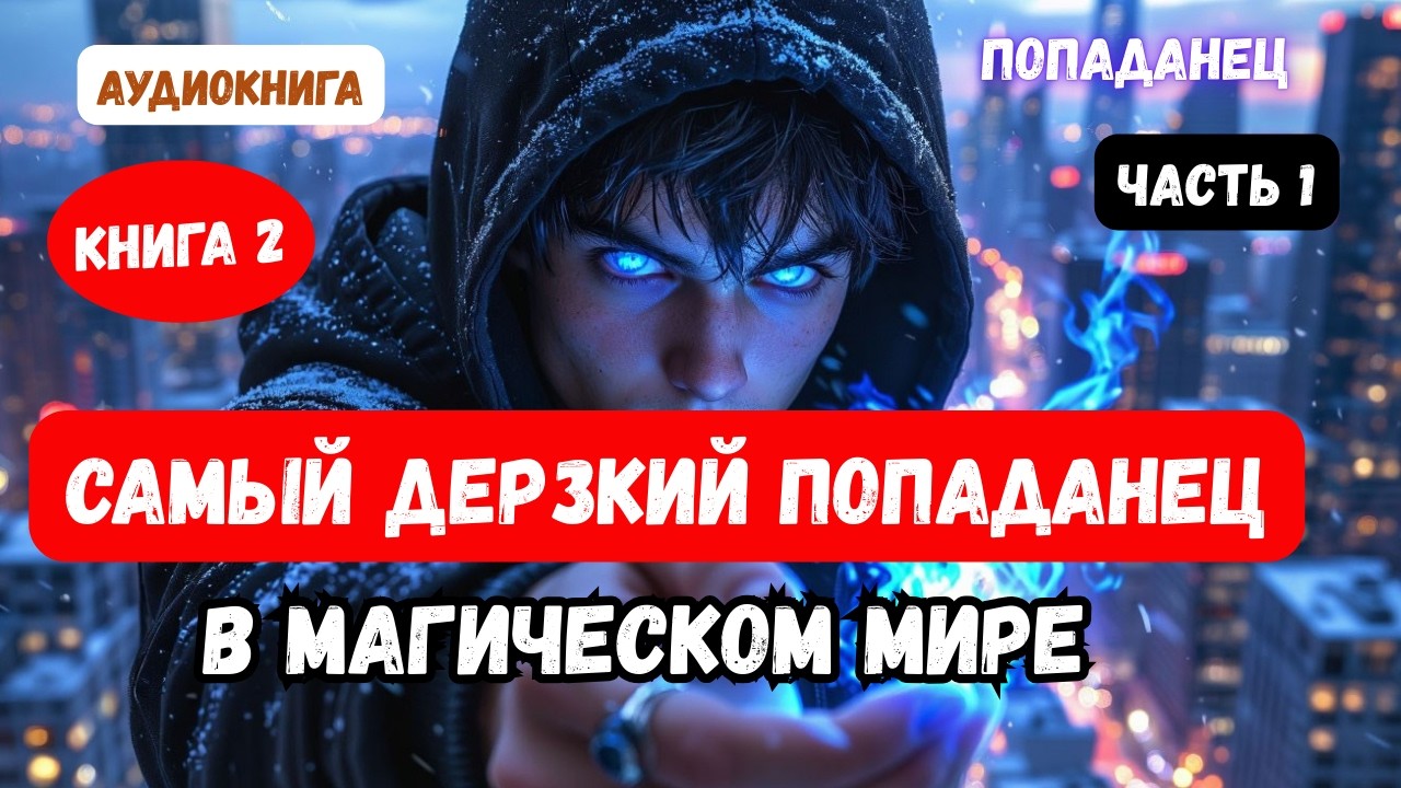 АУДИОКНИГА | ПОПАДАНЦЫ | Попаданец нашел способ получить безграничную магию | КНИГА 2 | 1