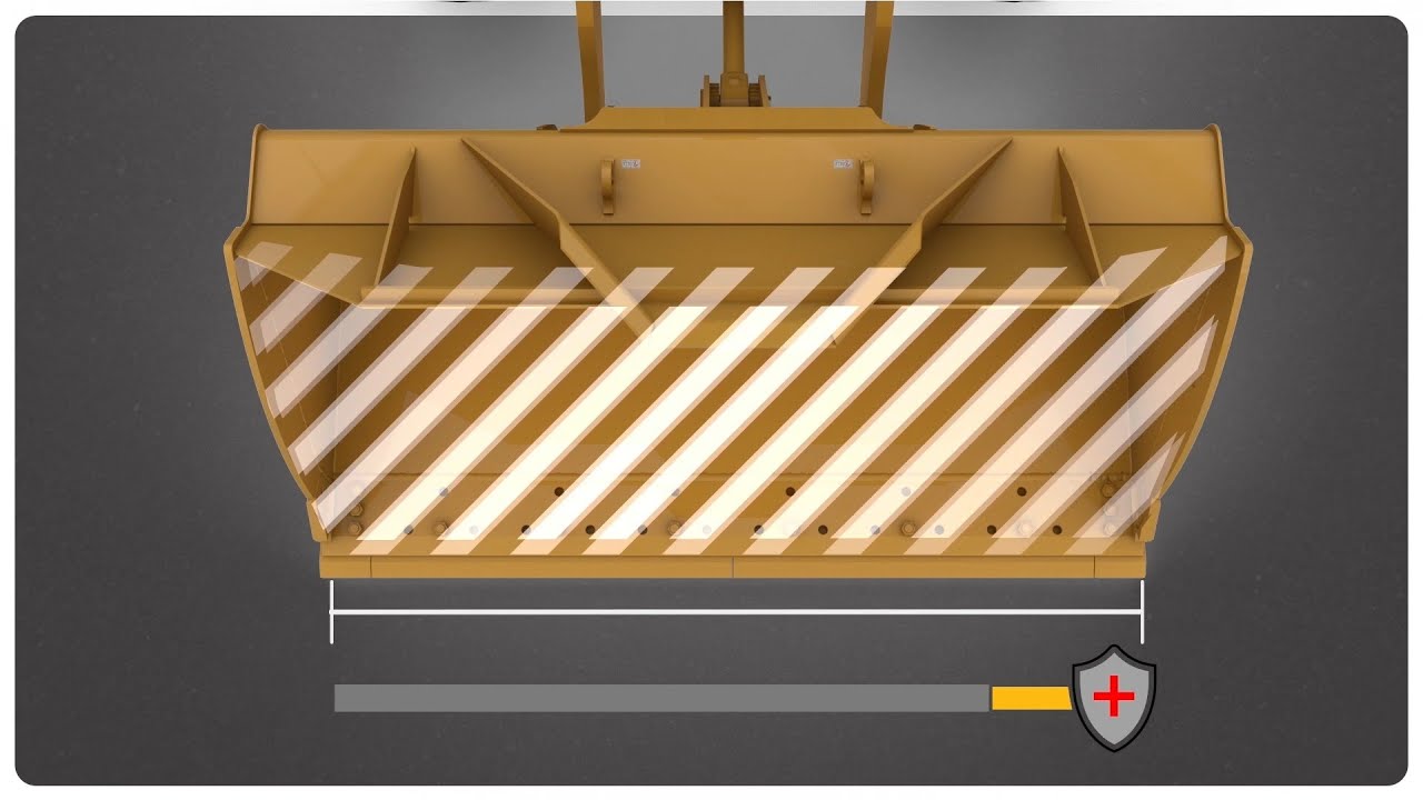 Cat® 휠 로더 버킷 커팅 엣지 프로텍션