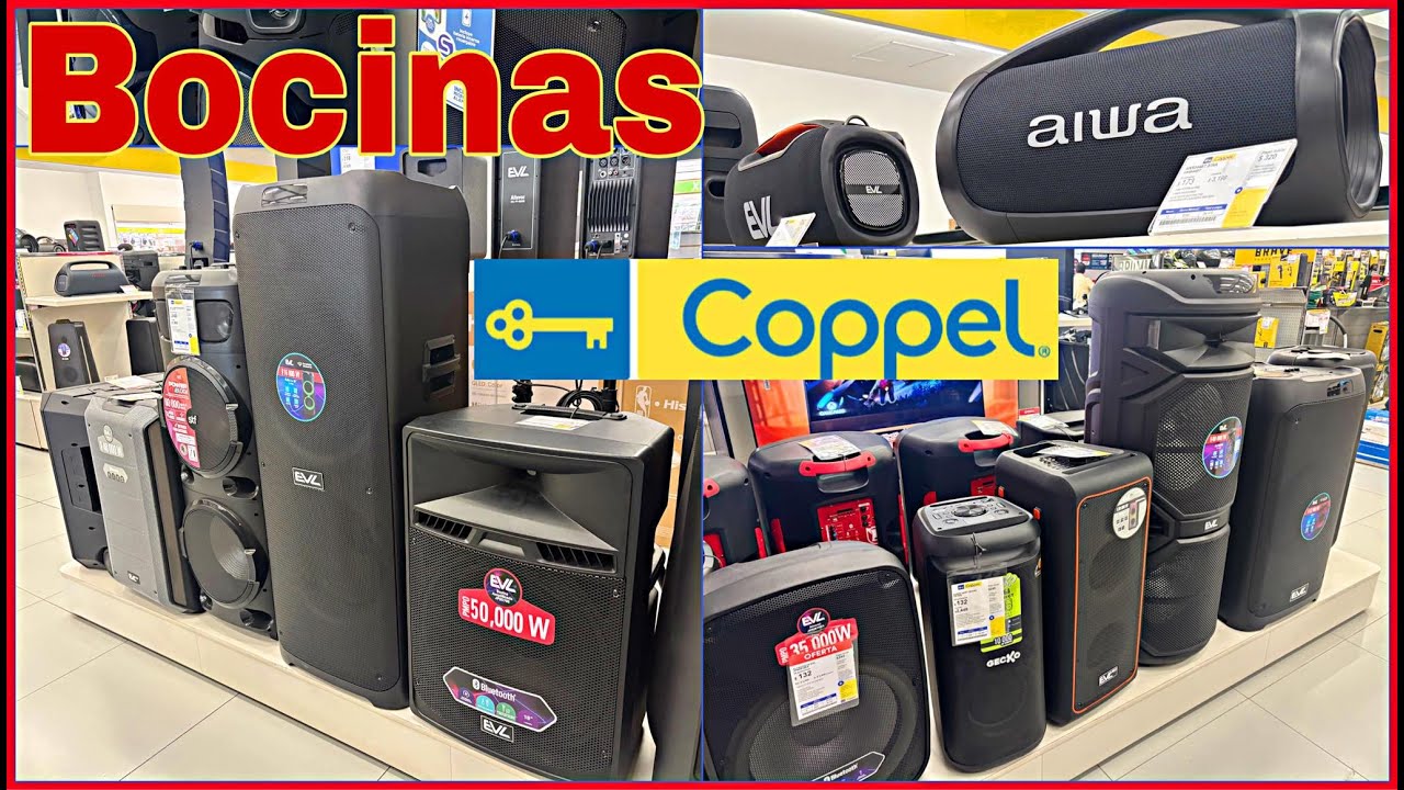 BOCINAS 🔊 EN COPPEL 🤑💙 RECORRIDO 👍