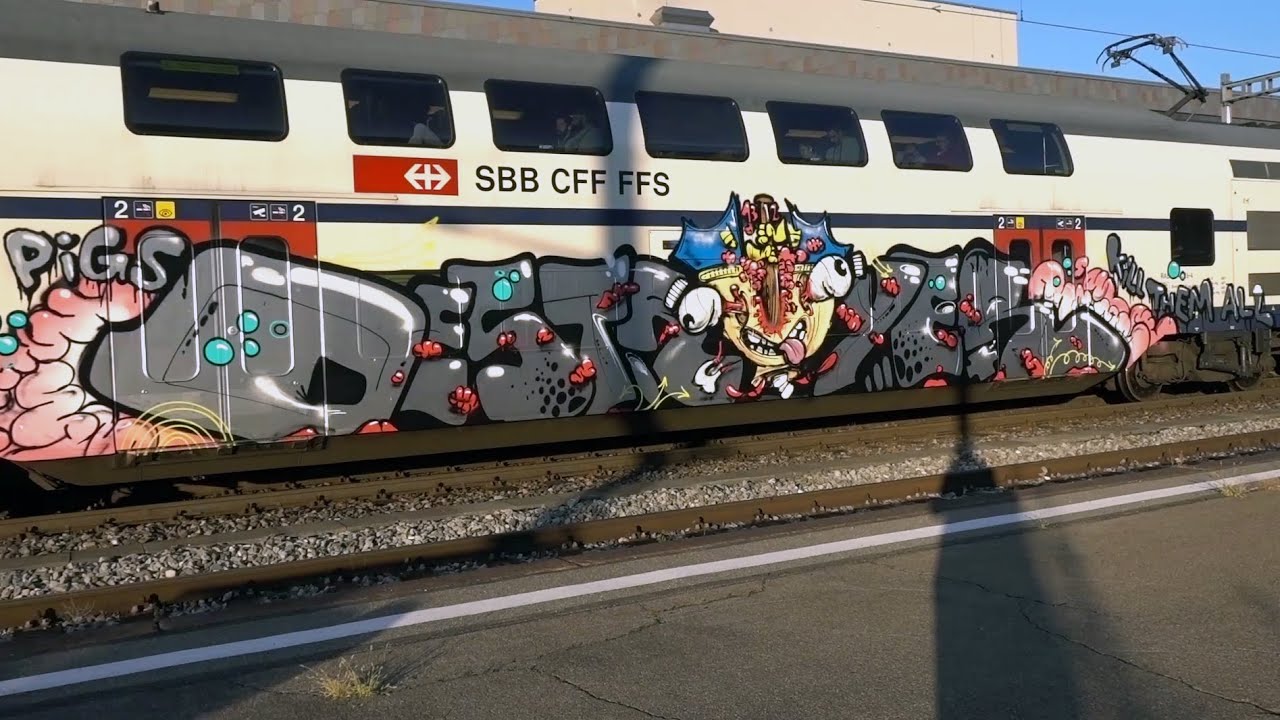 Graffiti Zürich (VTO, KCBR, RAZOR, HIPER, ...)