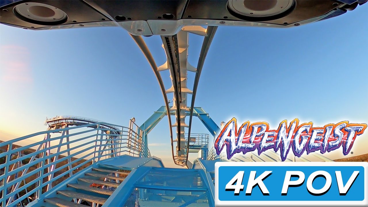 Alpengeist (4K Front Seat POV)- Busch Gardens Williamsburg, Williamsburg, VA