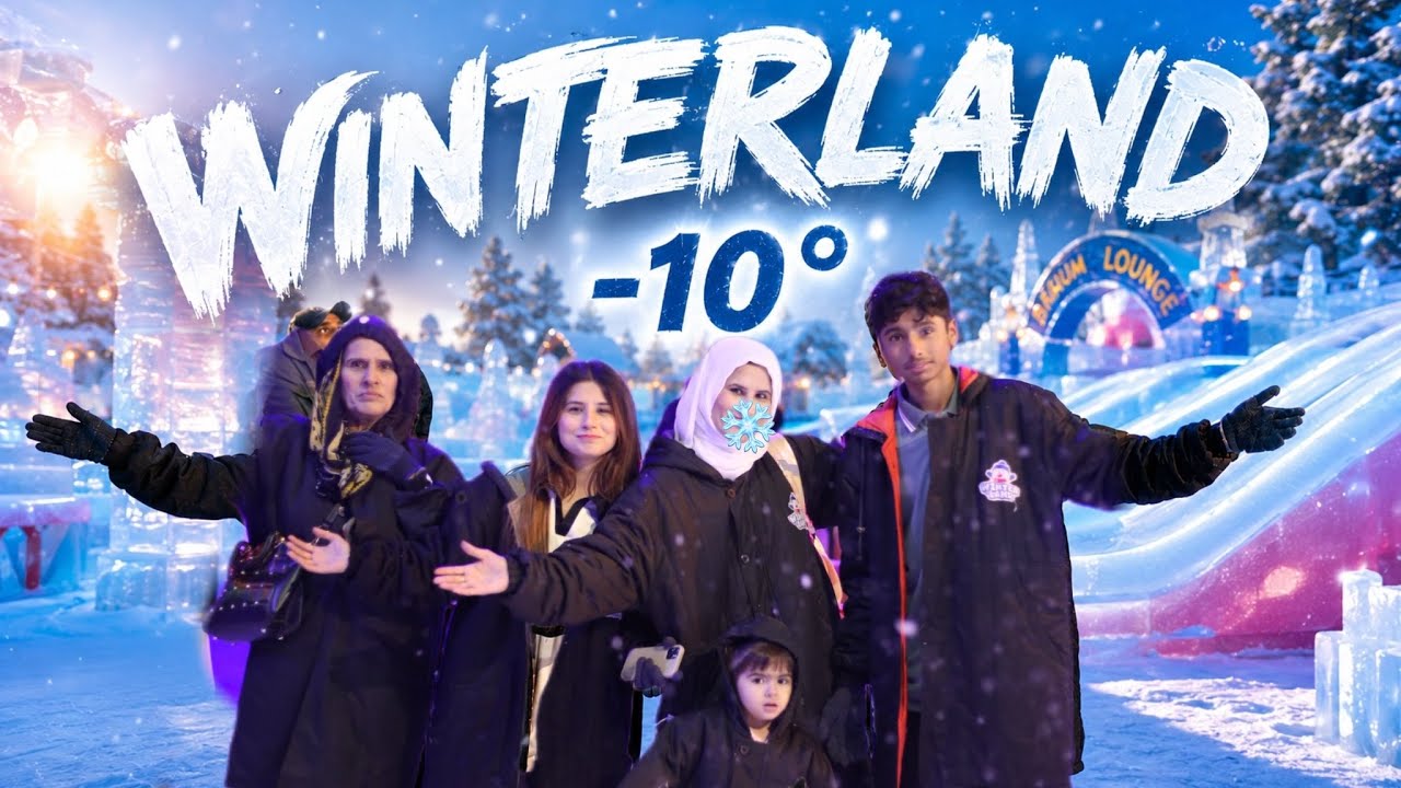 ❄️ We Experienced -10&deg;C in Winterland Lahore! 🌨️ Best Family Adventure Ever