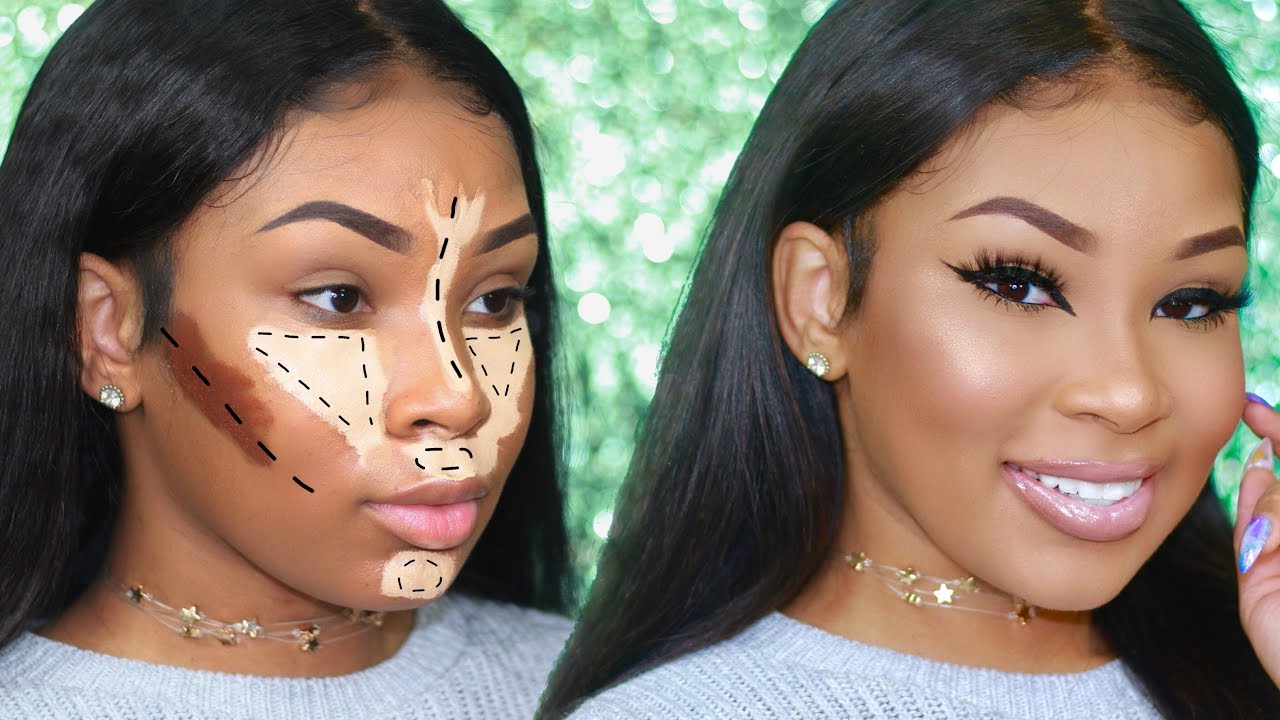 HOW TO: HIGHLIGHT & CONTOUR (BEGINNER FRIENDLY) | AALIYAHJAY