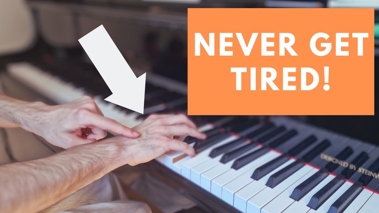 Piano Technique: How to Play Freely Without Tension, Getting Tired, or Cramps!
