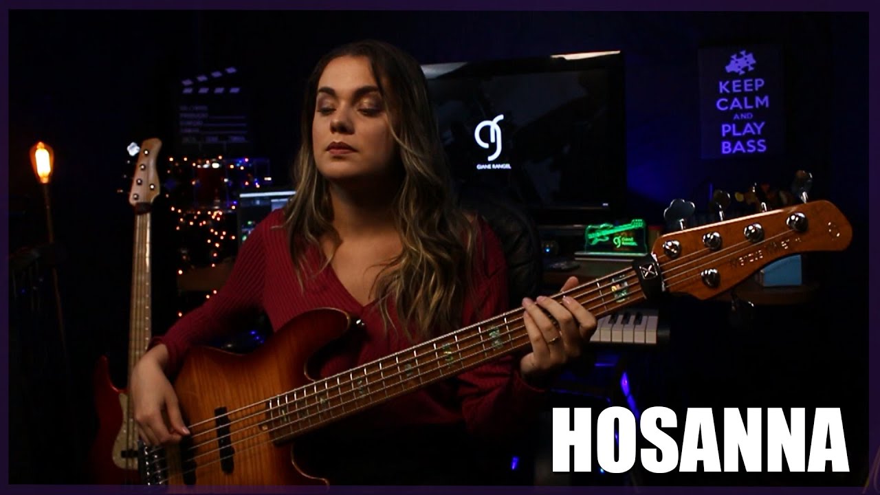 HOSANNA - KIRK FRANKLIN || BASS COVER - Giane Rangel