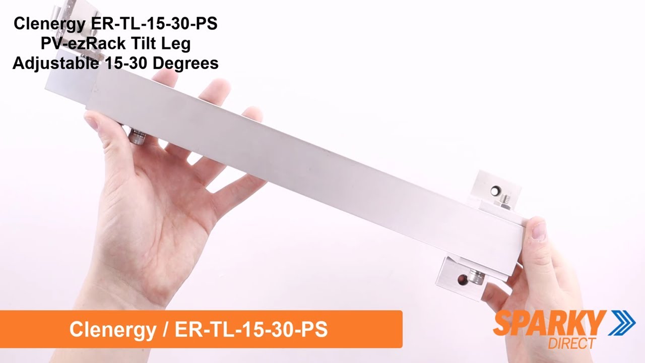 Clenergy ER-TL-15-30-PS | PV-ezRack Tilt Leg Adjustable 15-30 Degrees