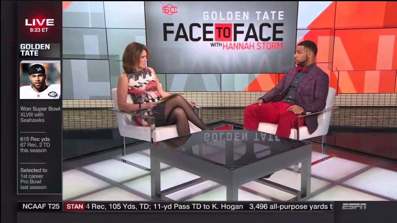 Hannah Storm in Dark Stockings