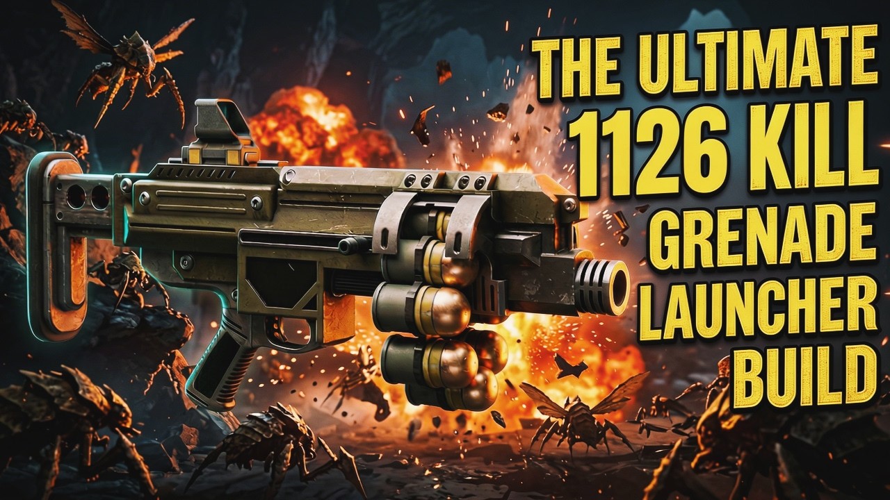 HELLDIVERS 2 | THE ULTIMATE TERMINIDS 1126 KILL GRENADE LAUNCHER BUILD THAT DESTROYS | DUO GAMEPLAY
