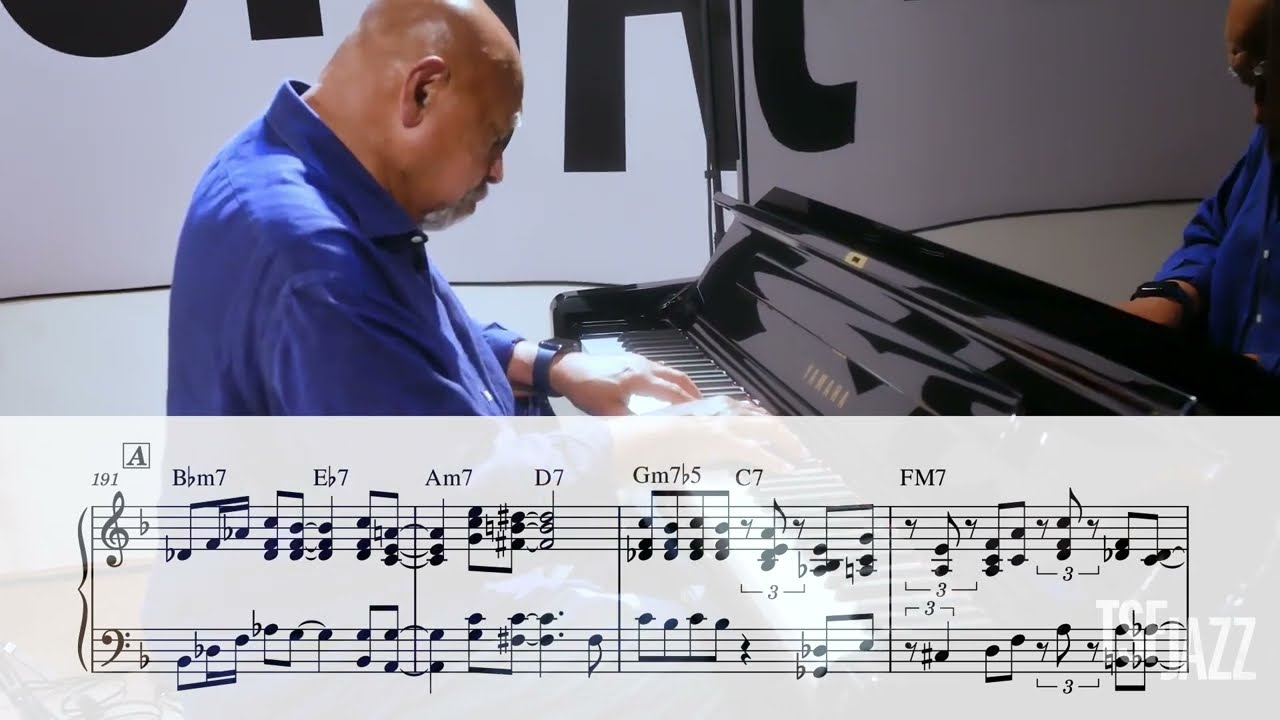 Kenny Barron - For Heaven's Sake (Piano Transcription)